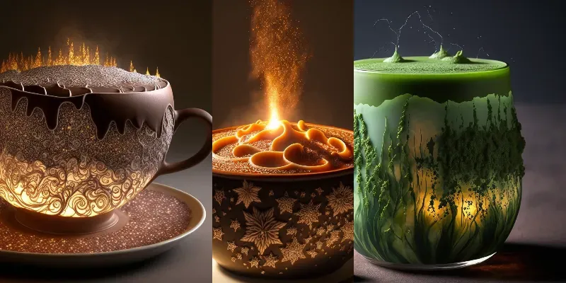 Cozy Winter Drinks generated by undefined