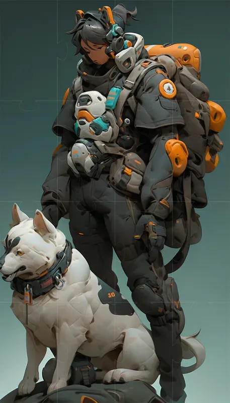 Scifi Gameanime Character Designs
