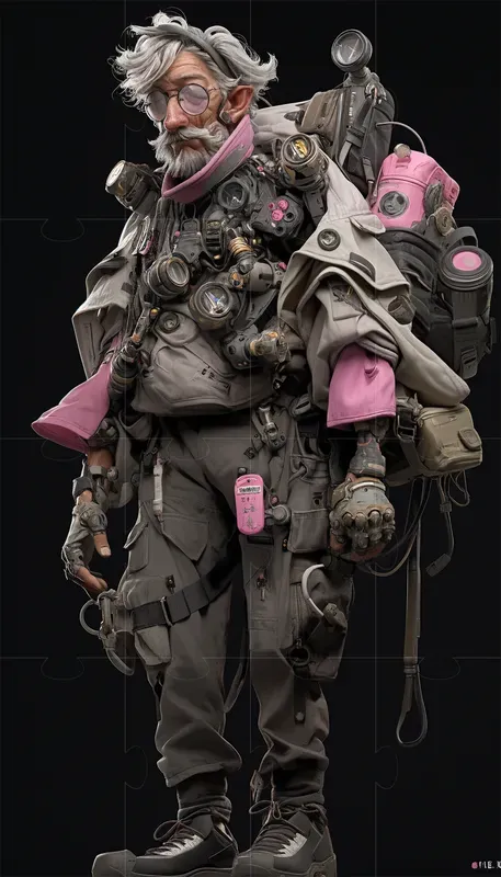 Scifi Gameanime Character Designs