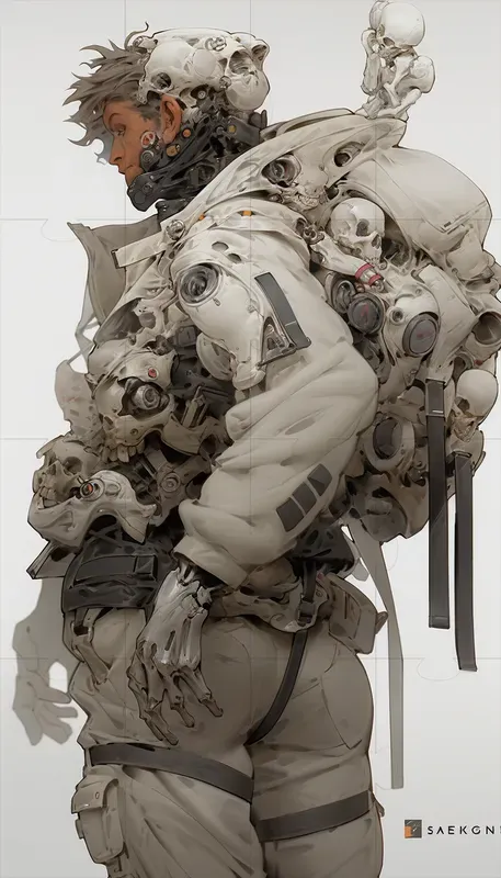Scifi Gameanime Character Designs