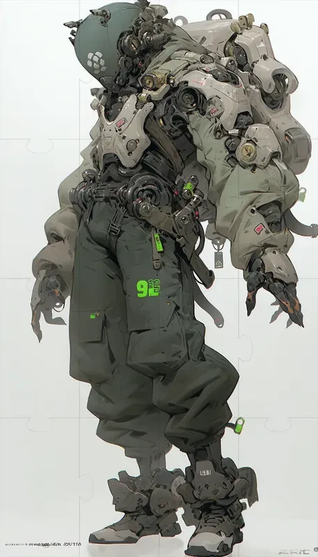 Scifi Gameanime Character Designs