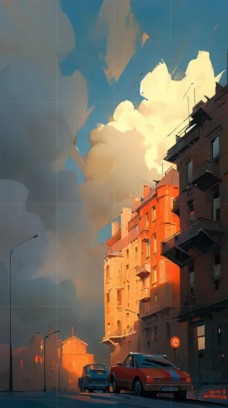 2D Landscape Art Illustrations