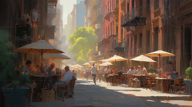 2D Landscape Art Illustrations
