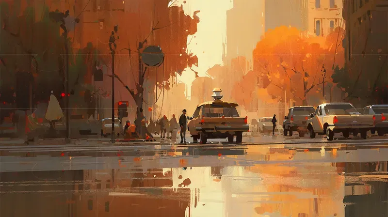 2D Landscape Art Illustrations