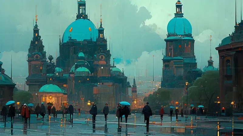 2D Landscape Art Illustrations