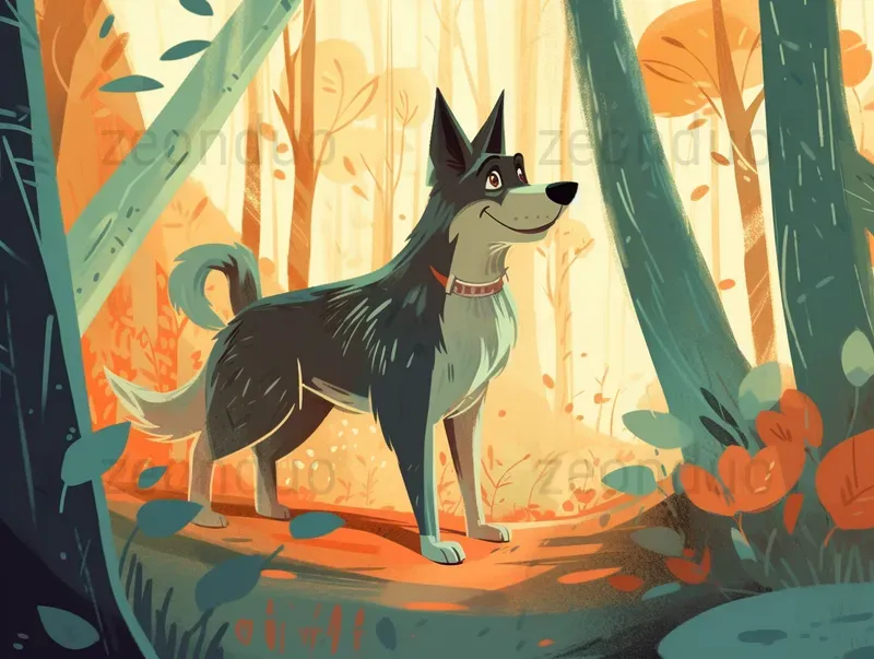 Childrens Book Animal Illustrations