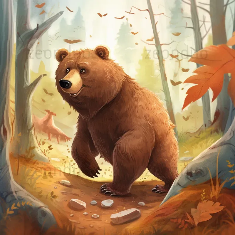 Childrens Book Animal Illustrations