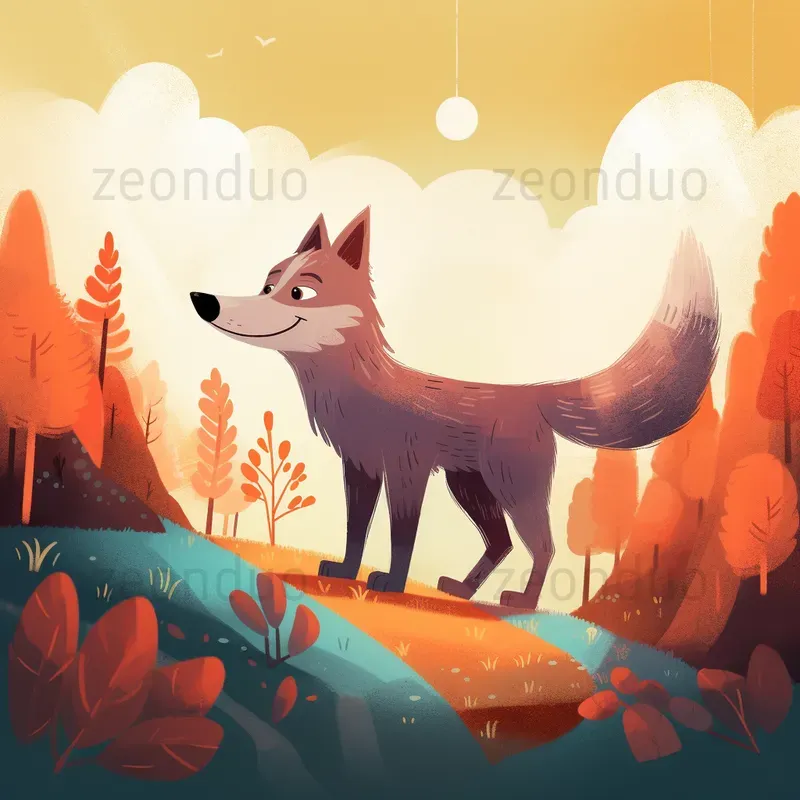 Childrens Book Animal Illustrations