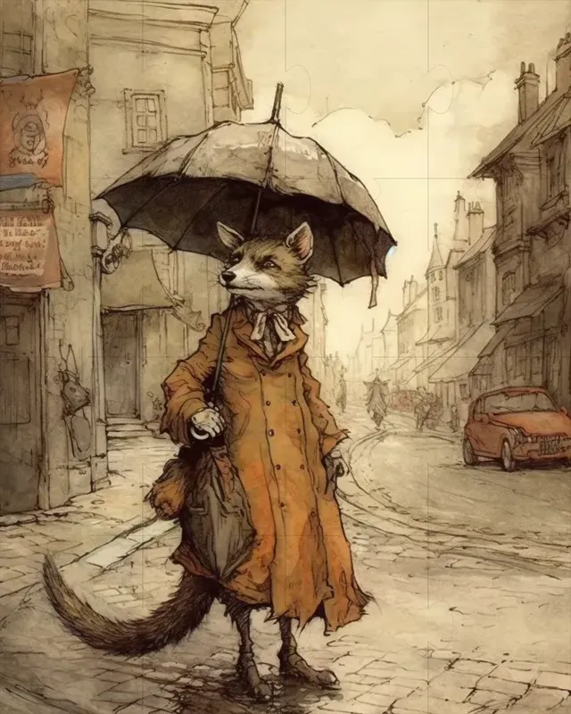 Anthro Animal Designs In Medieval Style