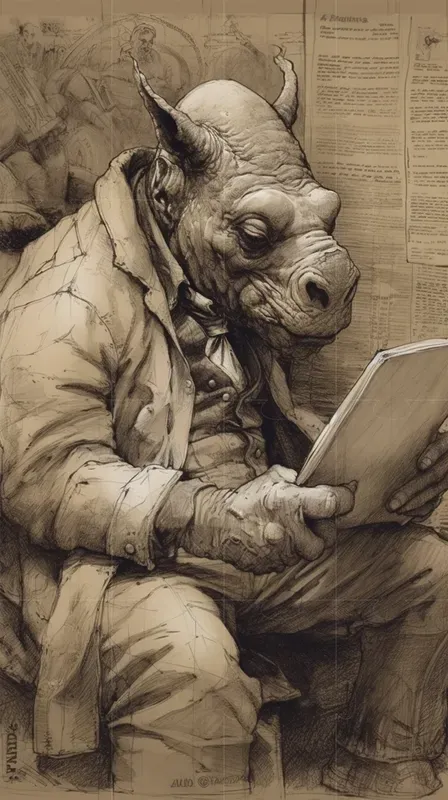 Anthro Animal Designs In Medieval Style