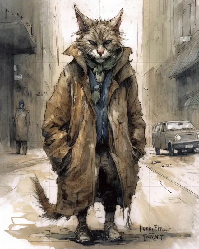 Anthro Animal Designs In Medieval Style