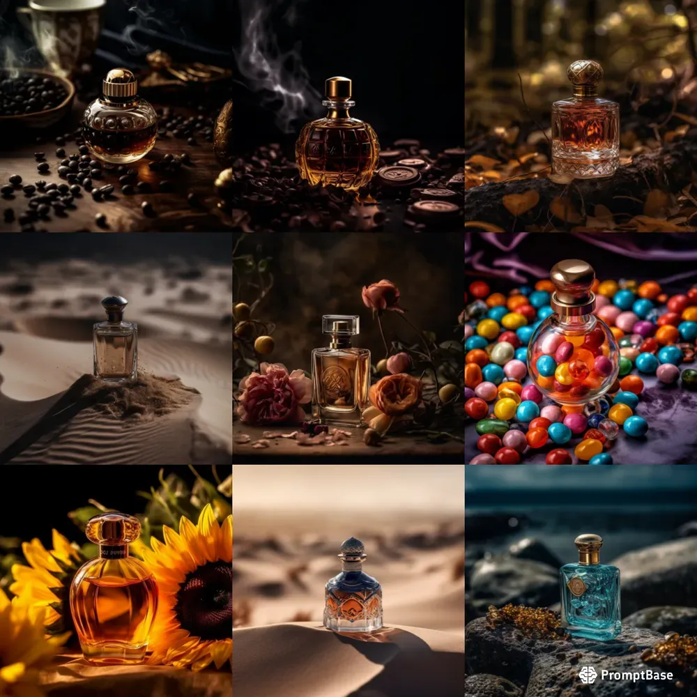 Perfume Product Photographs