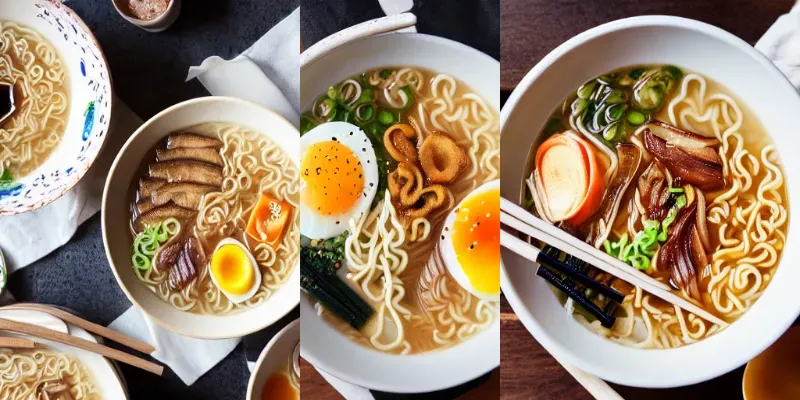Japanese Ramen - Tasty Food Photography generated by undefined