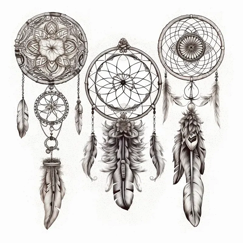 Spiritual Tattoo Art Logos