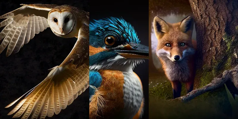 Wildlife Photography generated by undefined