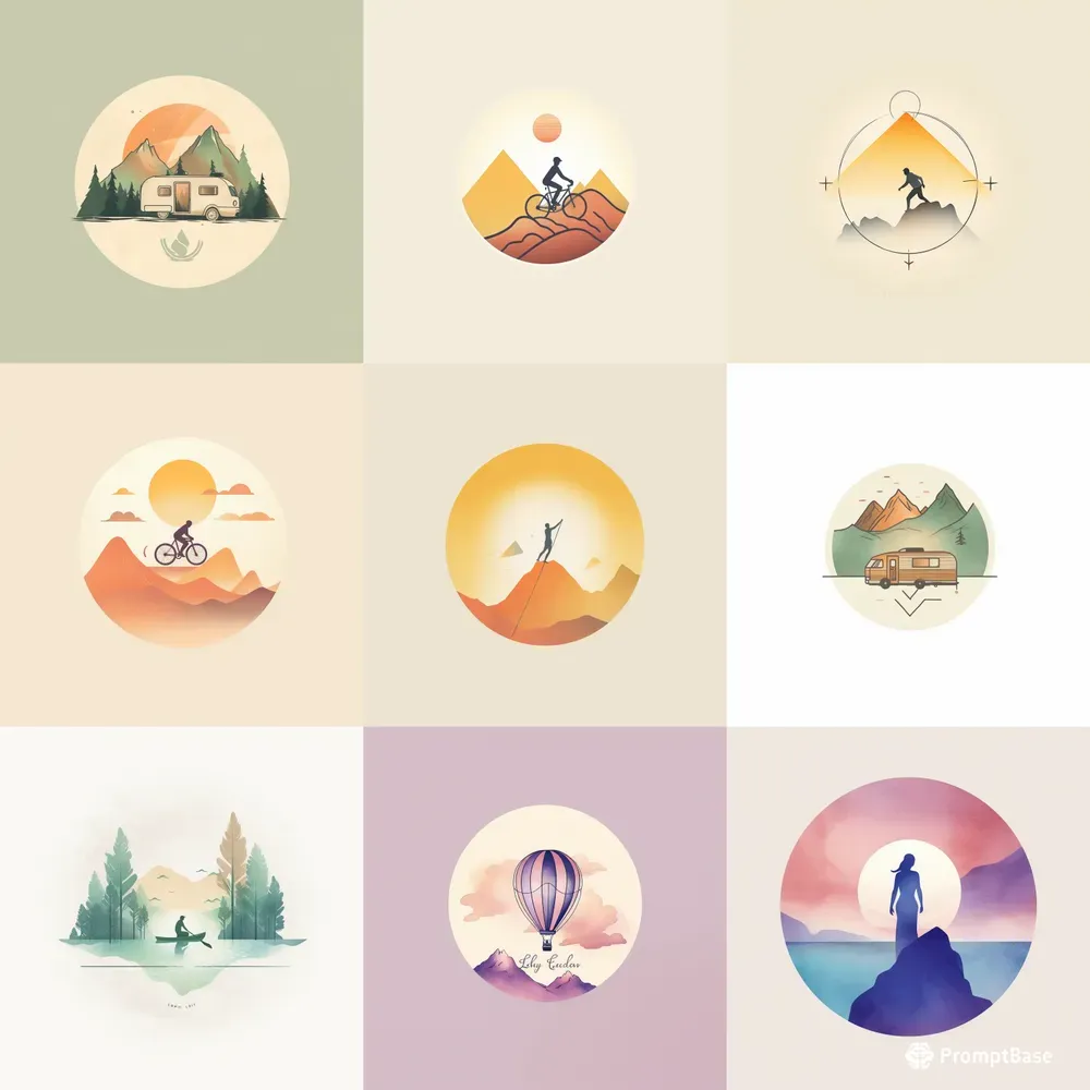Minimal Tshirt Logo Designs