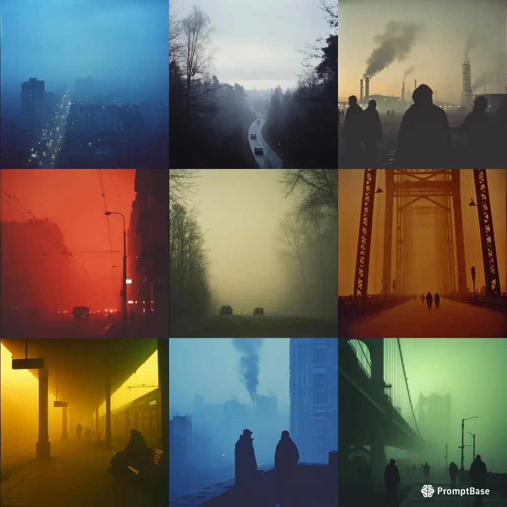 Landscapes In Smog