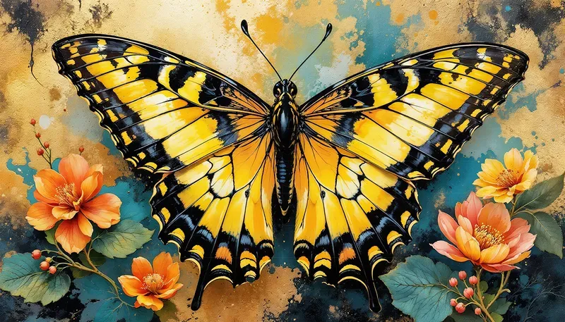 Textured Abstract Luxury Wall Art