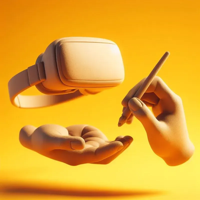 3D Clay Rendering Mobile Accessories