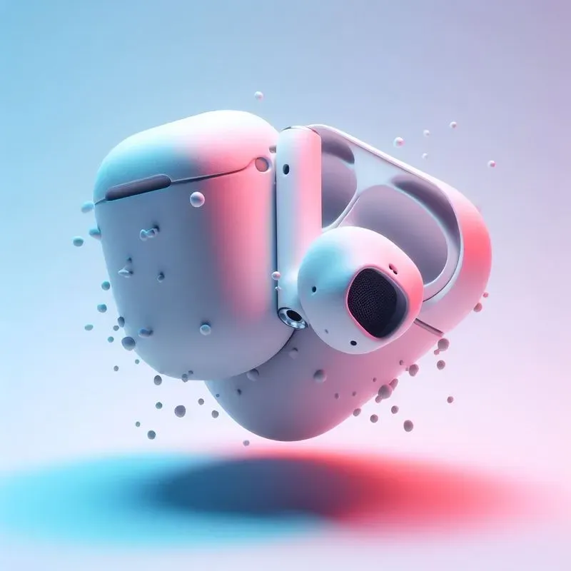 3D Clay Rendering Mobile Accessories