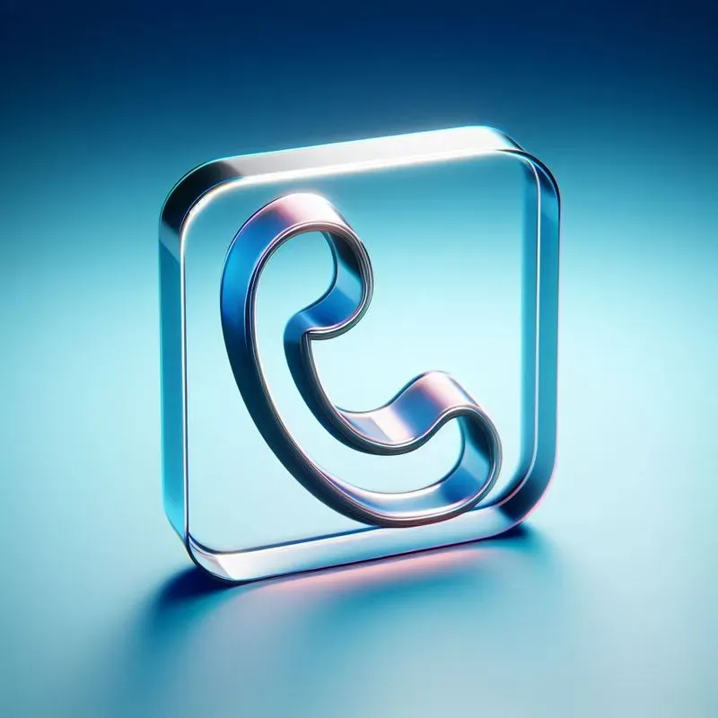 Vibrant 3D Logos And Icons Glass