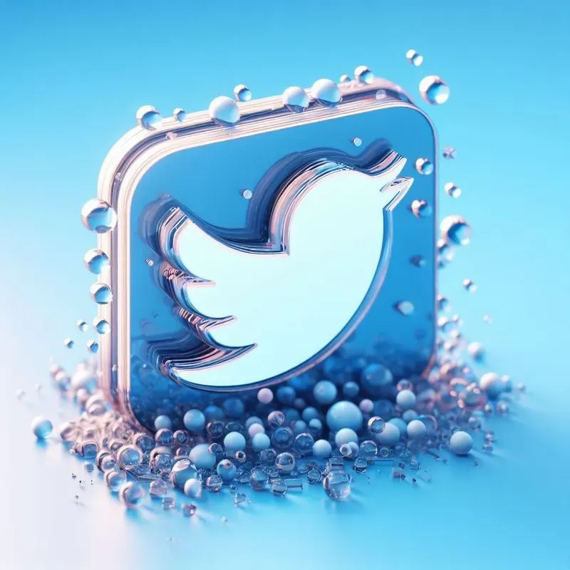 Vibrant 3D Logos And Icons Glass