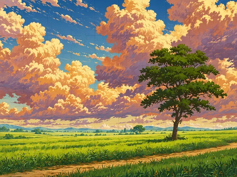 Stunning Landscape Scenes Generator