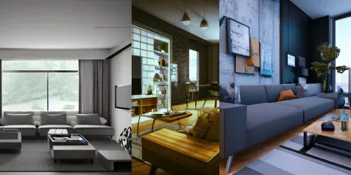 Modern Living Rooms generated by promptbase