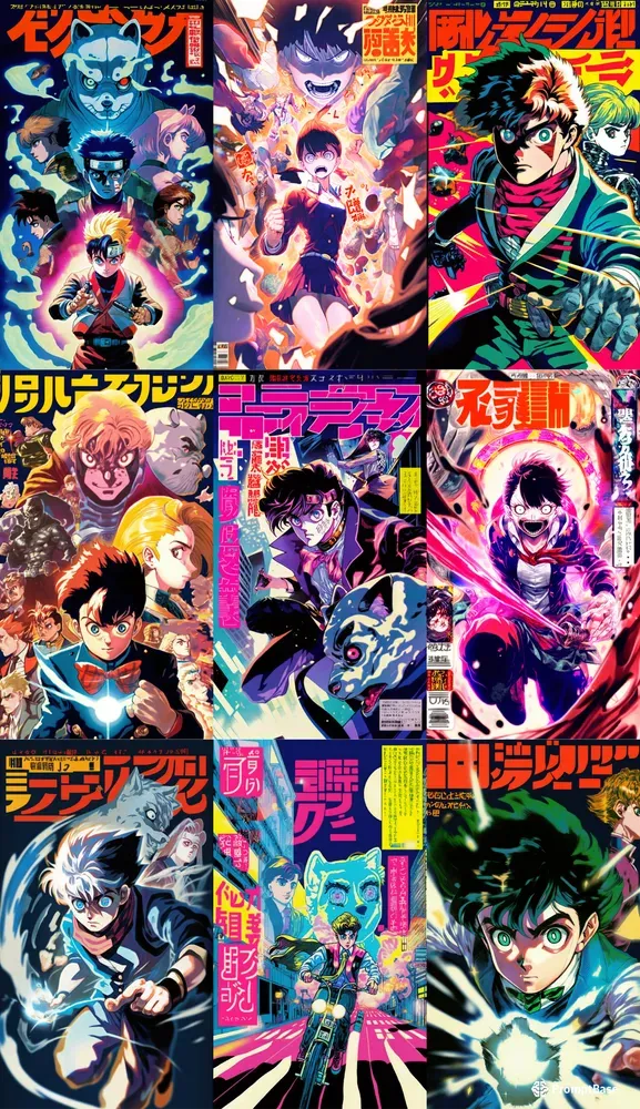 Original Anime Manga Illustrations