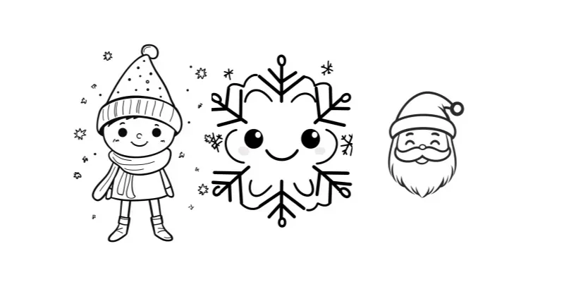 Christmas Coloring Books For Children generated by undefined