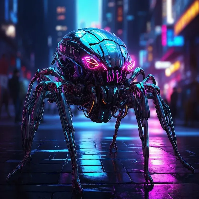 Futuristic Night Hunters