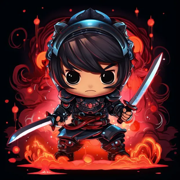 Chibi Samurai Characters