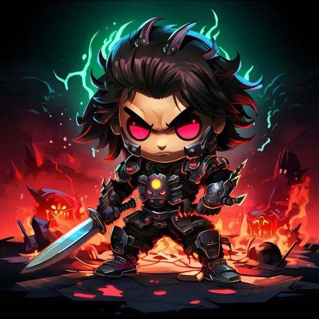Chibi Samurai Characters