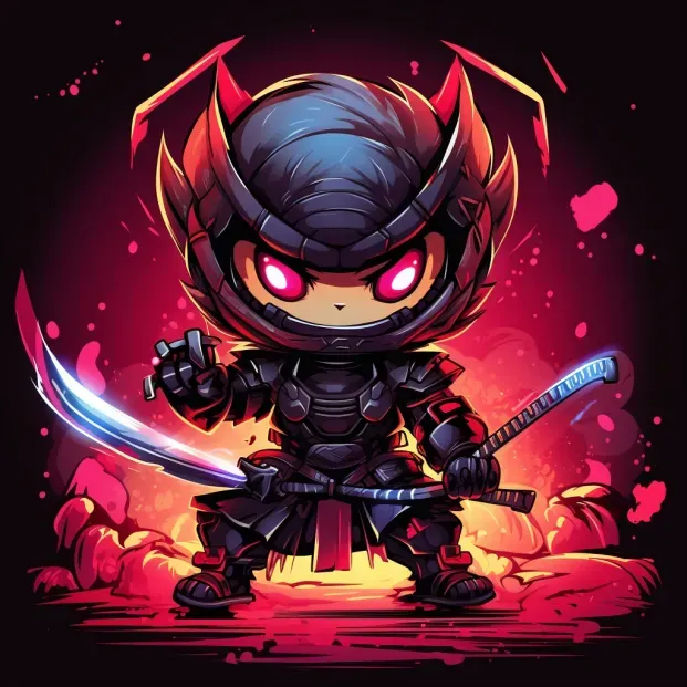 Chibi Samurai Characters