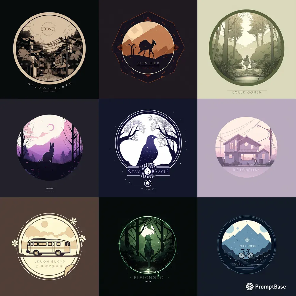 Artistic Circular Logos