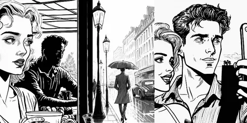 Storyboards generated by midjourney