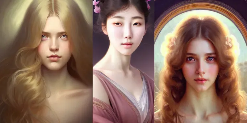 Ethnic Female Characters generated by undefined