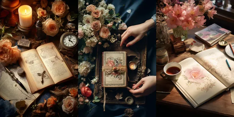 Pages Of Serenity Captivating Diary Ents generated by undefined