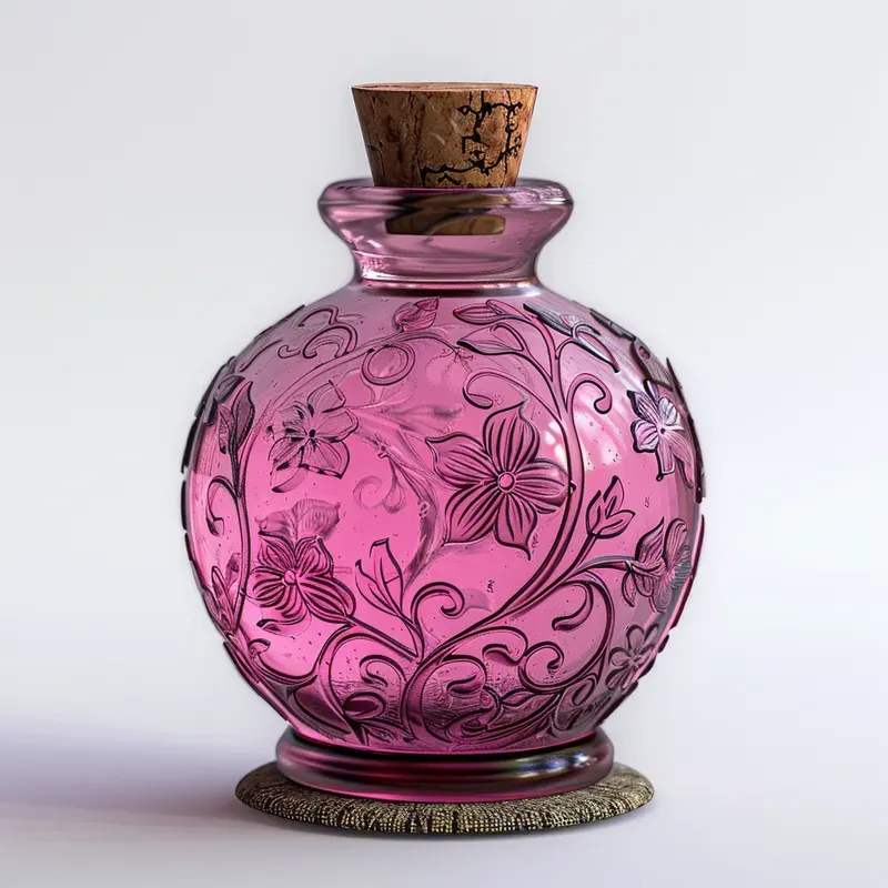 Realistic 3D Antique Potions