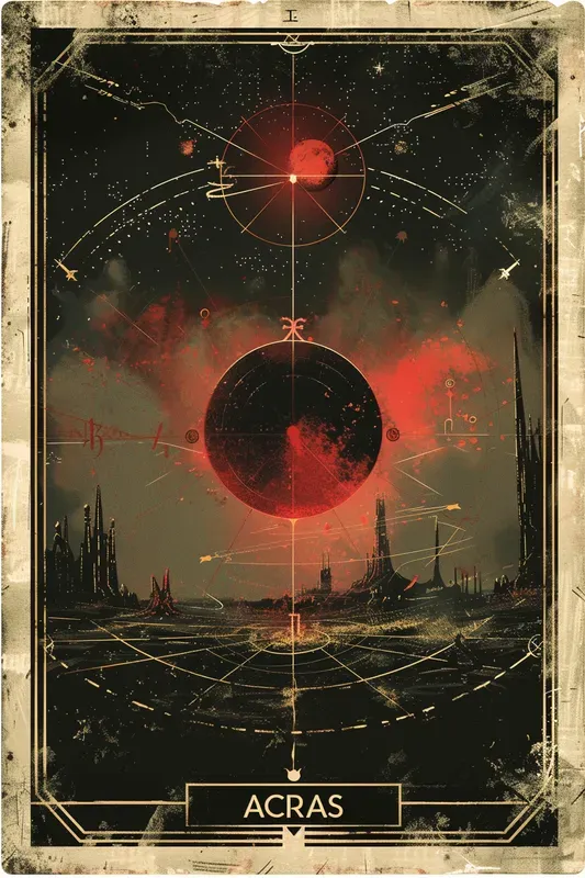 Retro Sci-fi Poster Wall Art