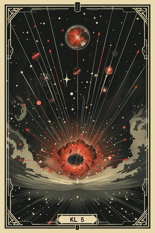 Retro Sci-fi Poster Wall Art