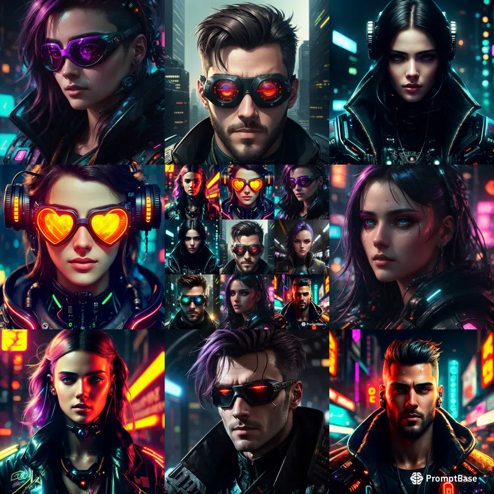 Cyberpunk Portraits