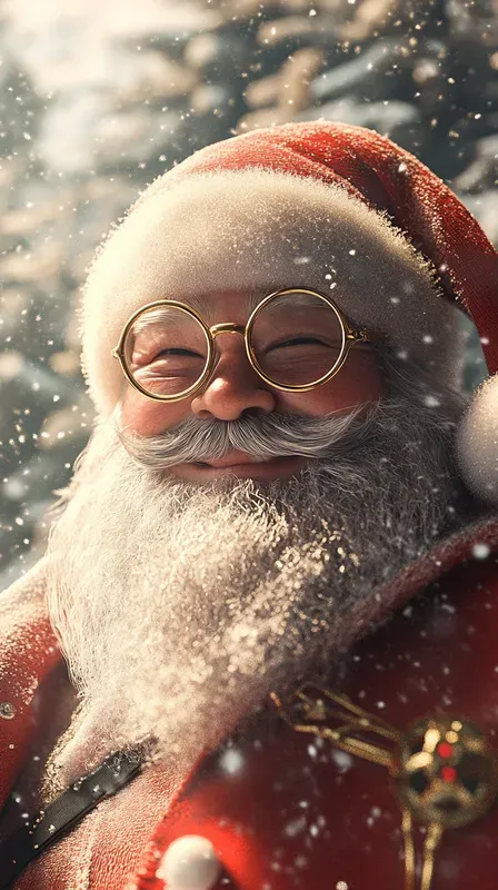 Christmas Portraits In Anime Style