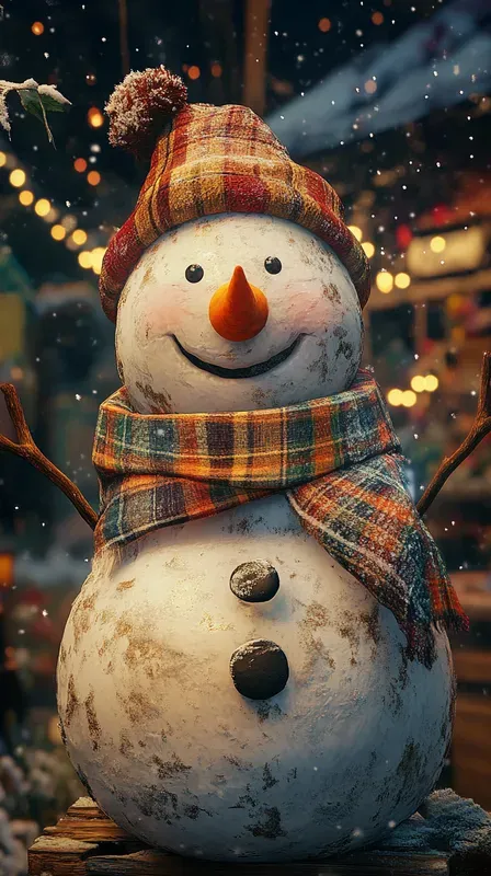 Christmas Portraits In Anime Style