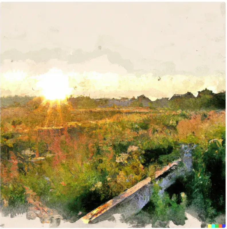 Water Color Landscapes