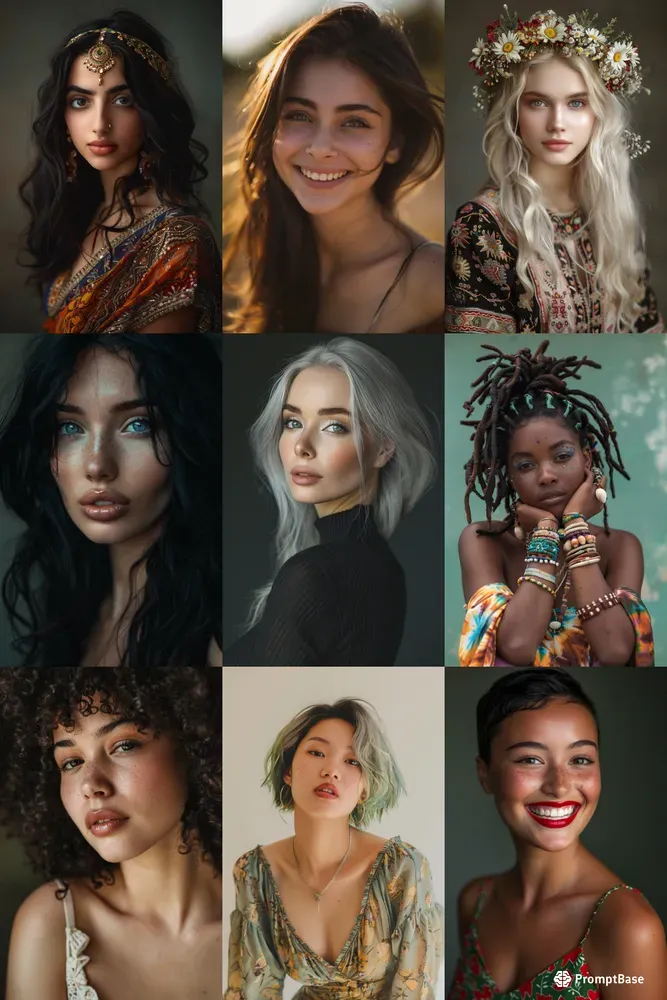 Photorealistic Beautiful Women