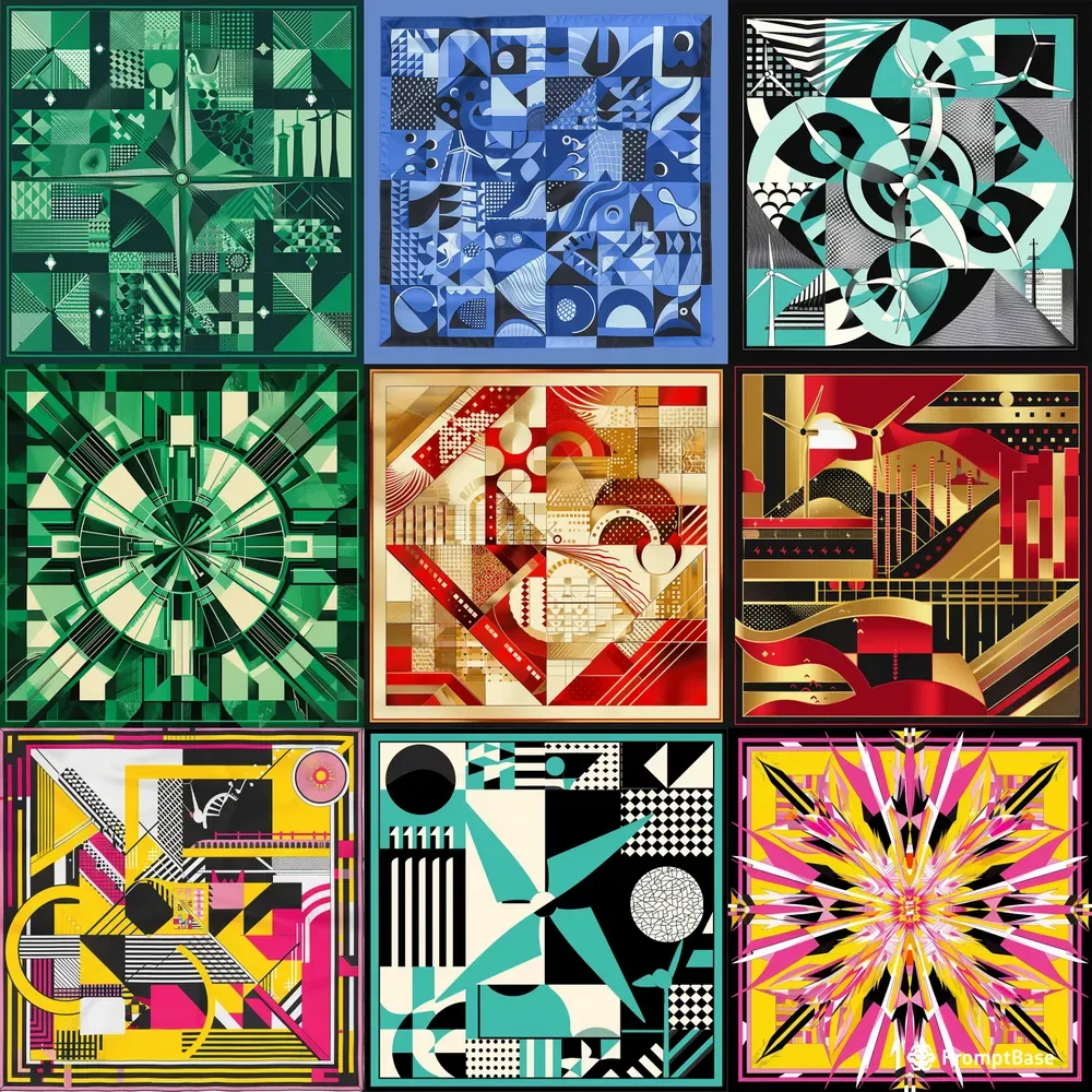 New Fashion Color Material Prints