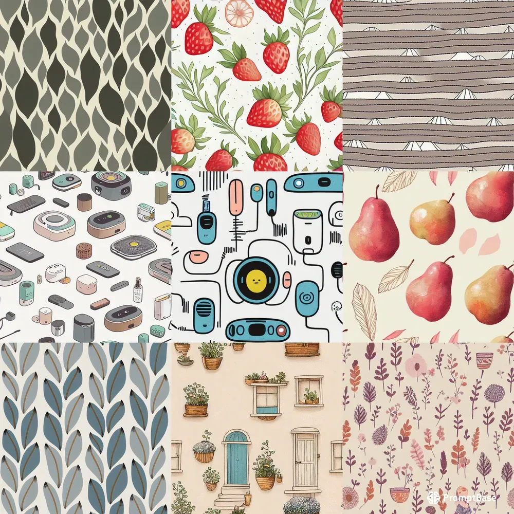 Seamless Tile Pattern Wallpapers