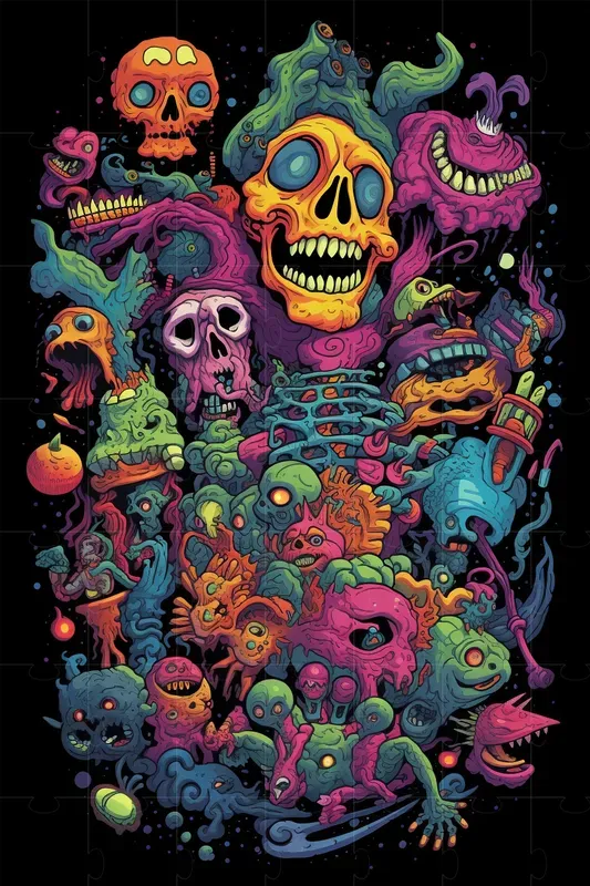 Crazy T-shirt  Designs Vibrant