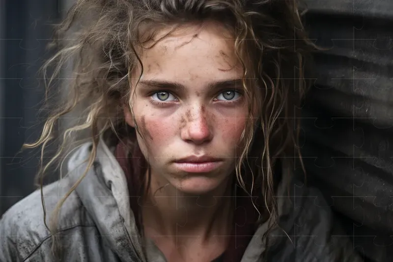 Harsh Reality Portraits From Street Life